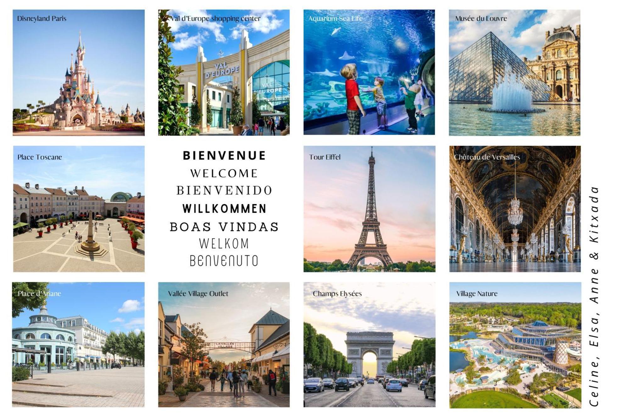 Elbe2 Apartment 8Ppl Gateways To Disneyland Paris Serris Ngoại thất bức ảnh